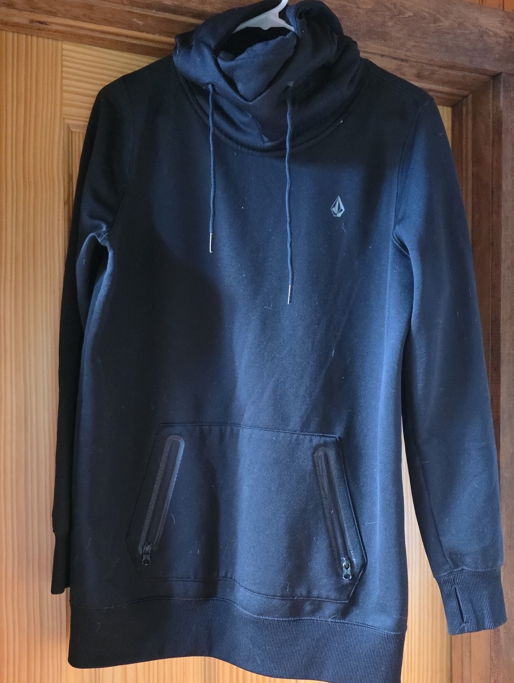 Volcom Women's Black Riding Hoodie